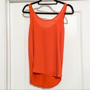 Loft Burnt Red Multimedia Tank • XSmall